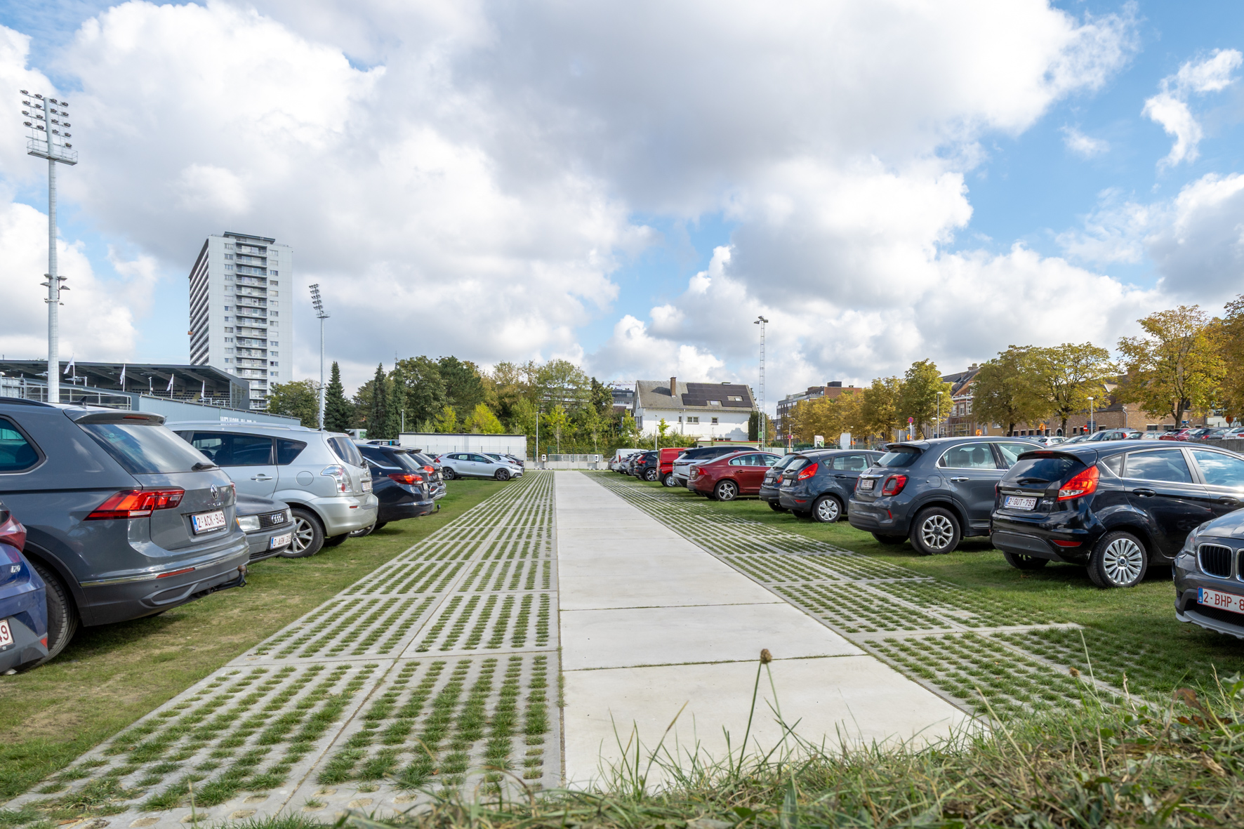 Detailfoto in gebruik