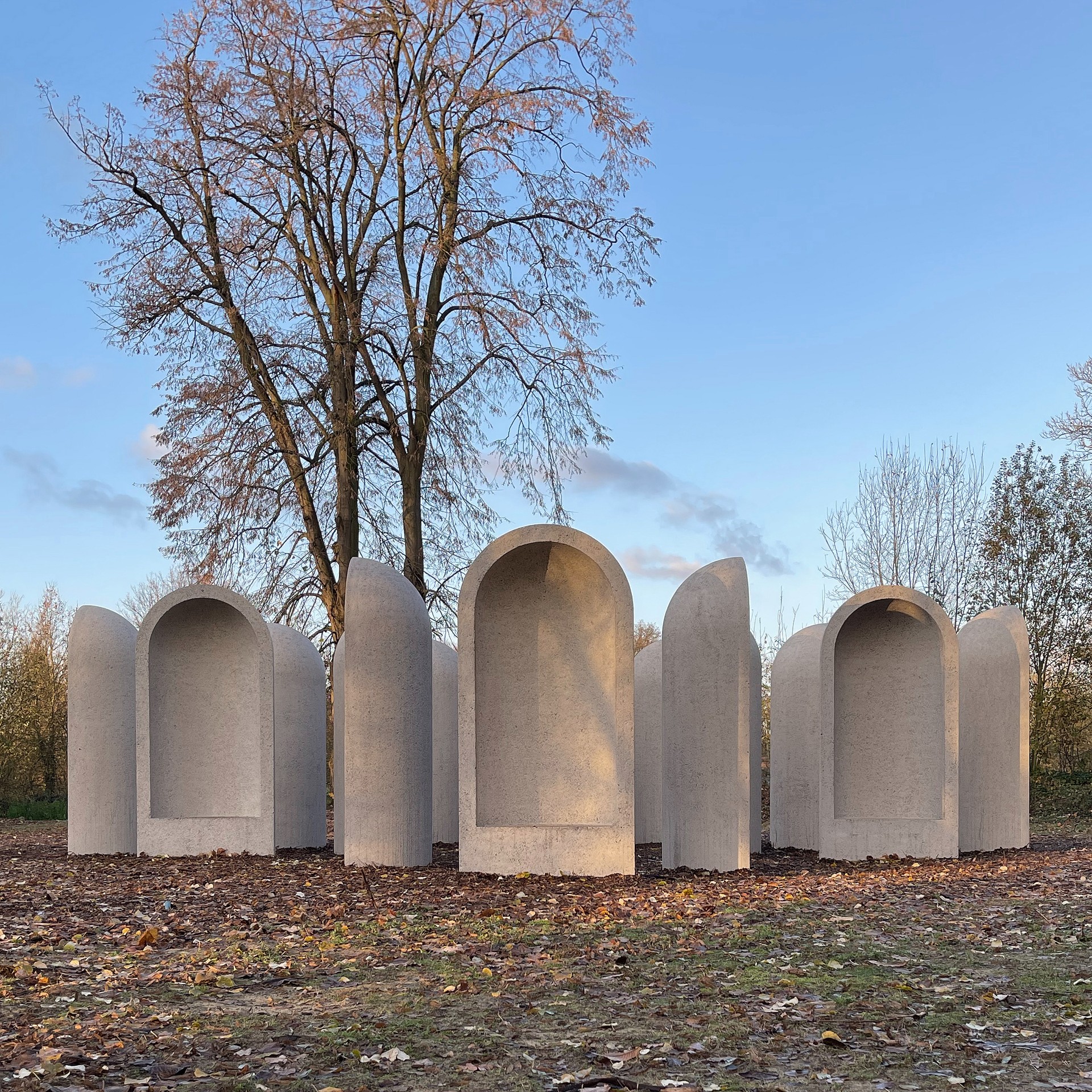 Architecture of Stillness — Renato Nicolodi concrete sculpture series