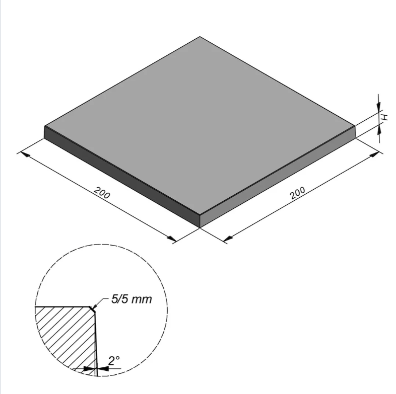 Technische tekening Eurodal® Industrial