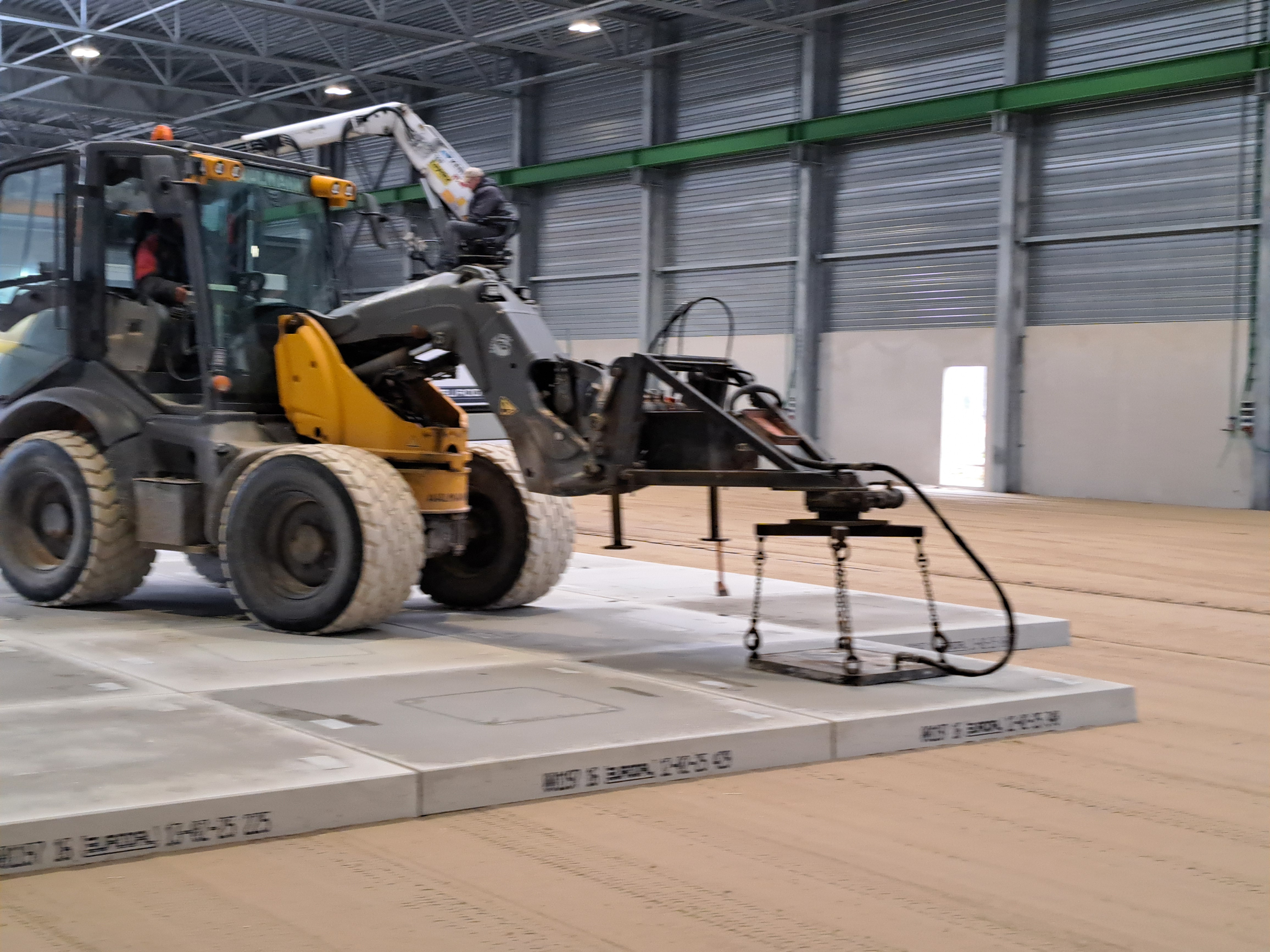 Detailfoto plaatsing