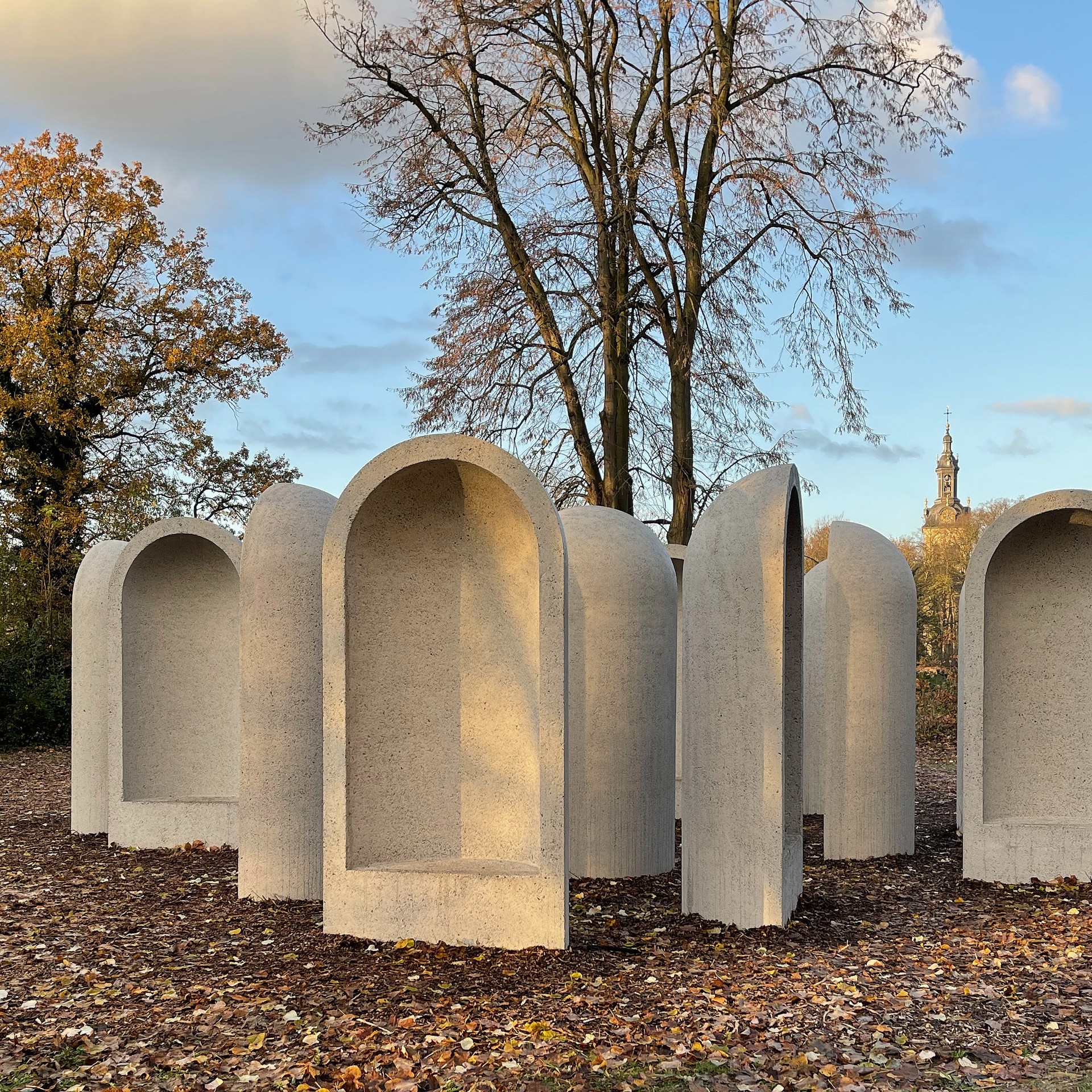 Aedicula concrete art